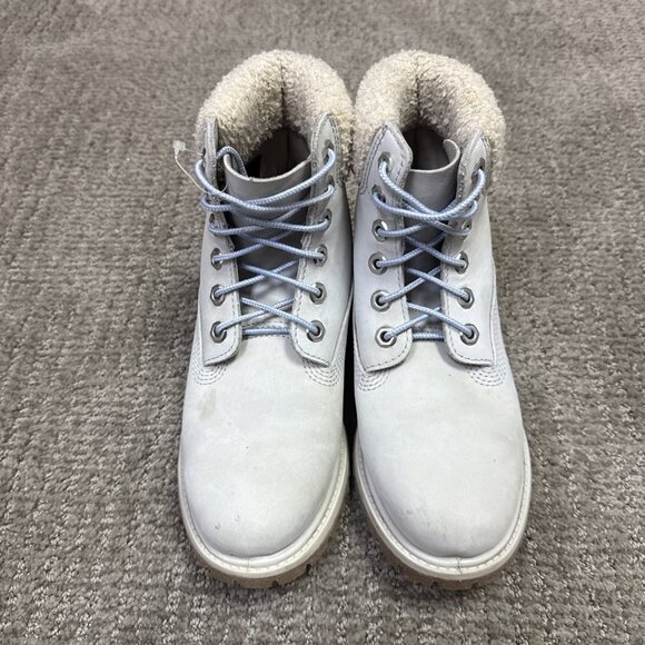 Timberland Premium Boots Gray Women’s Size 6 - Picture 4 of 12